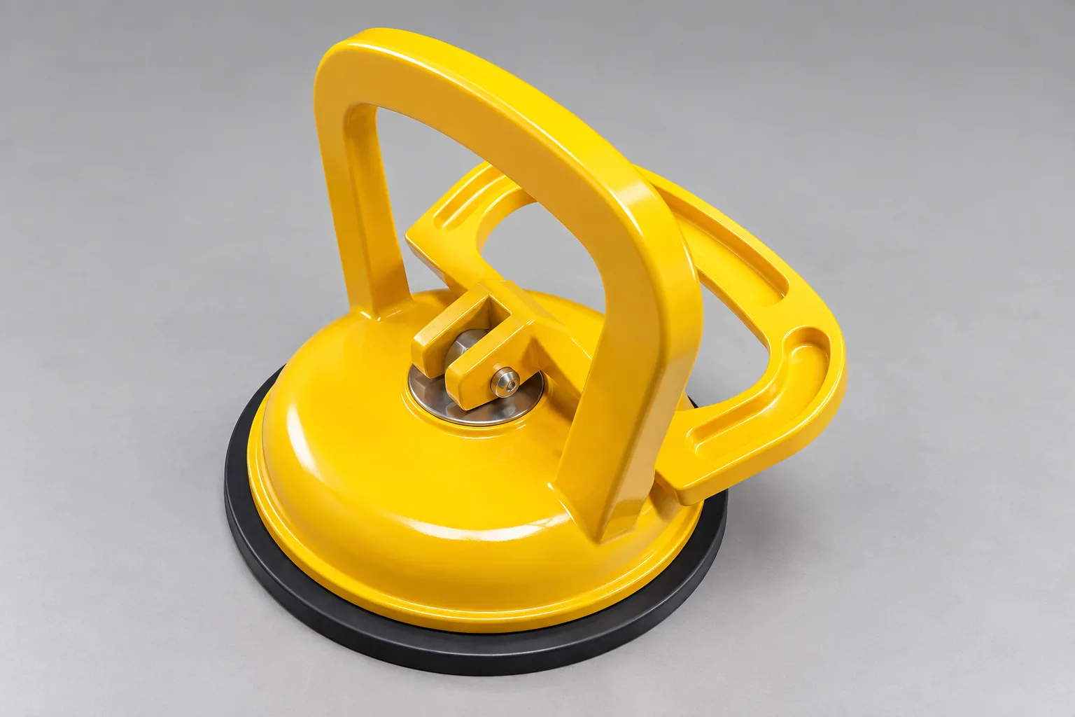 Yellow single suction cup with D handle